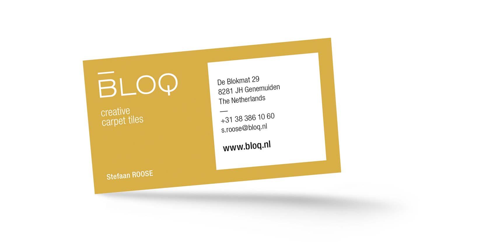 Businesscard BLOQ