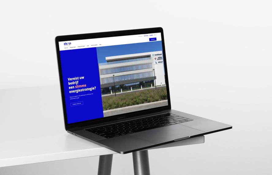 Marketing bureau West-Vlaanderen astrix agency - Website Elexys