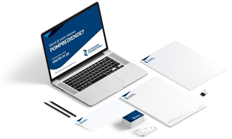 Full service Communicatie agency West-Vlaanderen - Branding Votquenne Foundations
